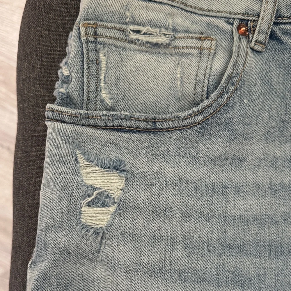 Distressed Denim Women Shorts - Picture 12 of 12